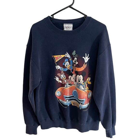 Vintage Genus Mickey and Friends Sweatshirt Medium - Picture 1 of 8